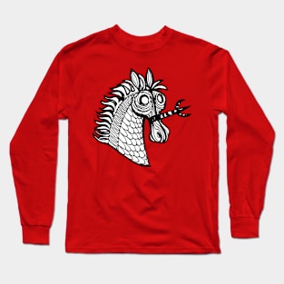 head of a rare unicorn2 Long Sleeve T-Shirt